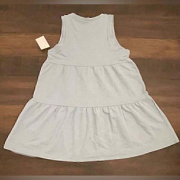 Sew In Love Light Blue Sleeveless Tiered Baby Doll Dress - Picture 2 of 5